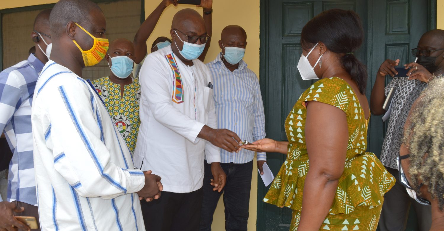 Handing over of Covid-19 treatment Center at District Hospital, Sogakope