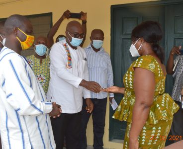 Handing over of Covid-19 treatment Center at District Hospital, Sogakope
