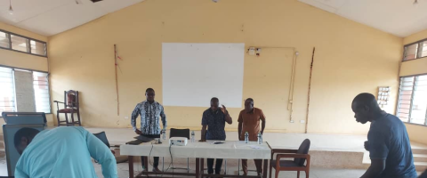  THE 2026-2029 COMPOSITE BUDGET PREPARATION AND TRAINING WORKSHOP HELD AT THE SOUTH TONGU DISTRICT ASSEMBLY HALL, SOGAKOPE, FOR BUDGET COMMITTEE MEMBERS.