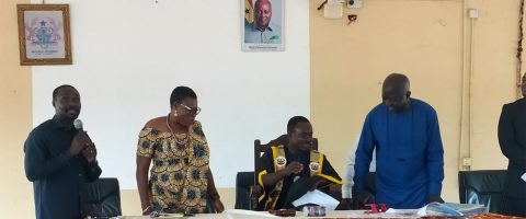 ELECTION OF PRESIDING MEMBER (PM) FOR SOUTH TONGU DISTRICT ASSEMBLY.
