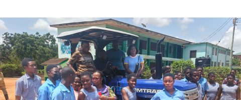 GREEN SCHOLARS PROJECT LAUNCHED IN SOUTH TONGU TO INSPIRE STUDENT AGRICULTURE.