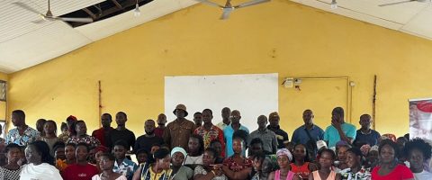 SOUTH TONGU DISTRICT DEPARTMENT OF AGRICULTURE TRAINS YOUNG WOMEN AND THEIR HOST FARMERS IN BROILER PRODUCTION.