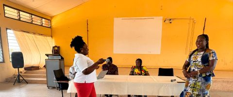 SENSITISATION ON H.I.V FOR HAIRDRESSERS IN THE SOUTH TONGU DISTRICT.
